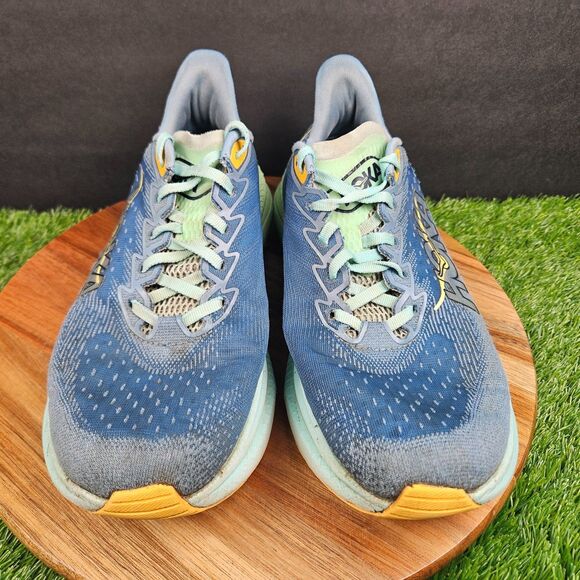 Hoka One One Mach 6 Shoes Mens Size 9.5 D Blue Athletic Running Walking Sneakers main image 4